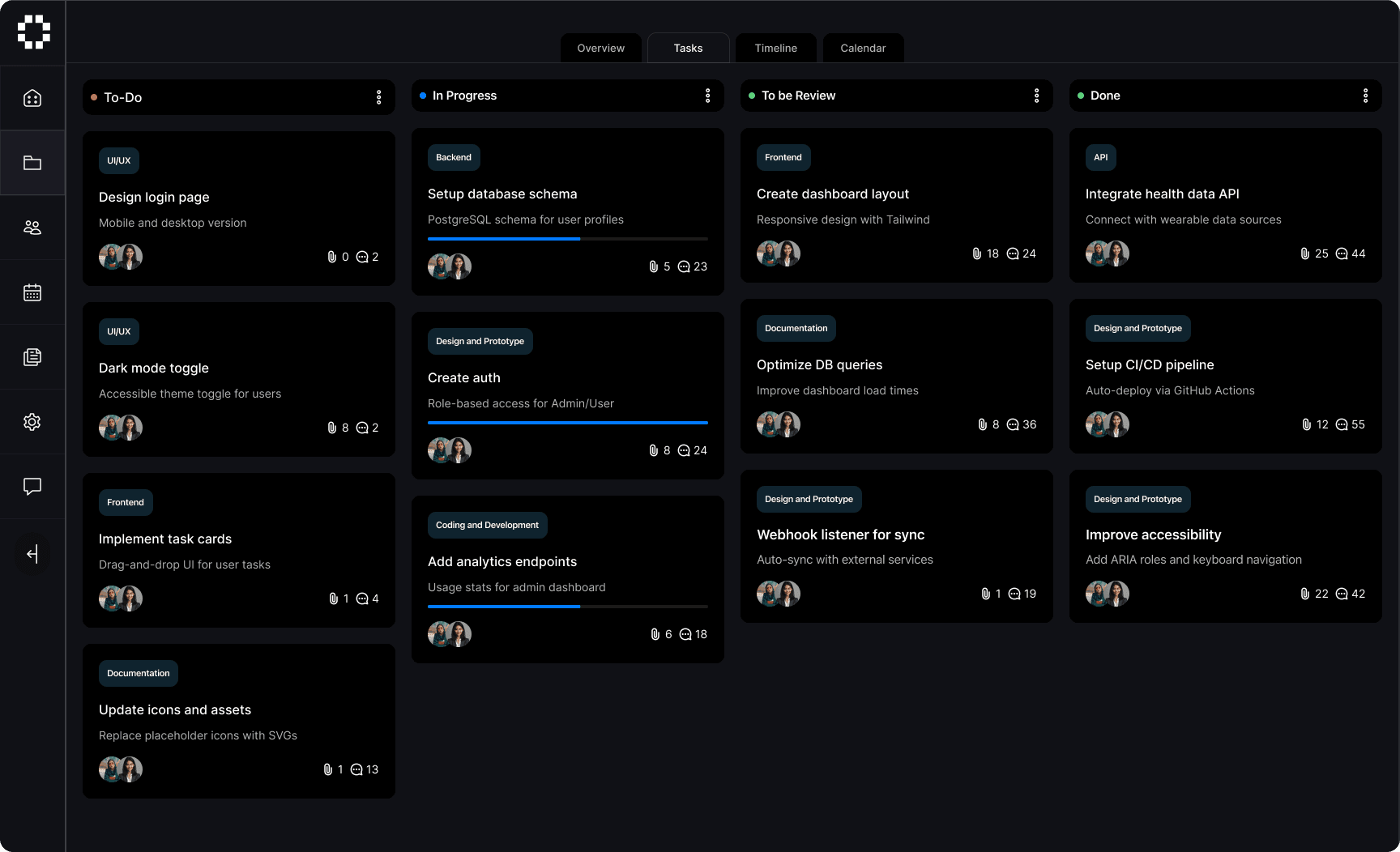 app screen